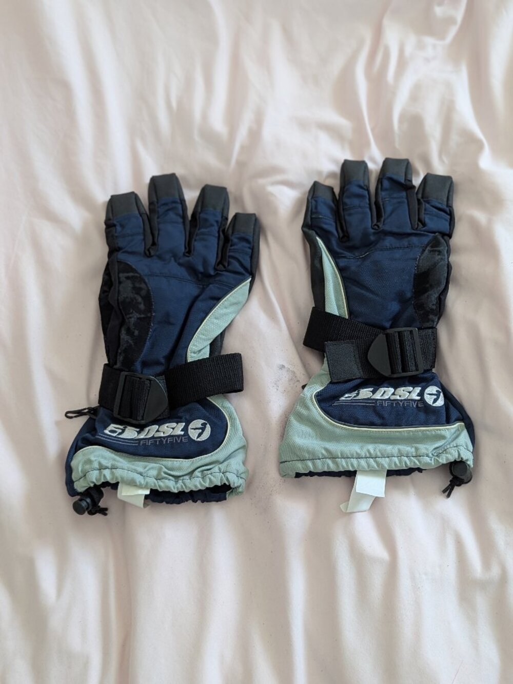 55DSL Diesel Blue XL Tech Ski Snow Gloves